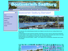 Tablet Screenshot of bootsverleih-saalburg.de